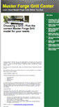 Mobile Screenshot of masterforgegrill.com